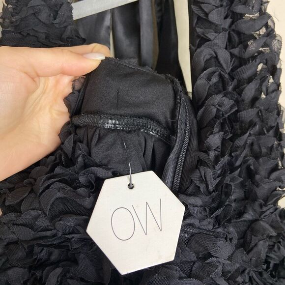 NWT Revolve Ow Collection Rosie Mini Black Dress Revolve Size XS - Picture 13 of 14